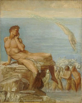 El genio de la poesía griega simbolista George Frederic Watts Pinturas al óleo